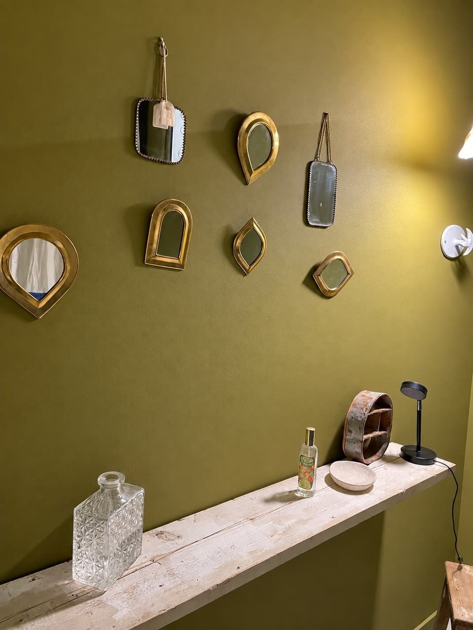 Détails de décoration dans la salle de soin