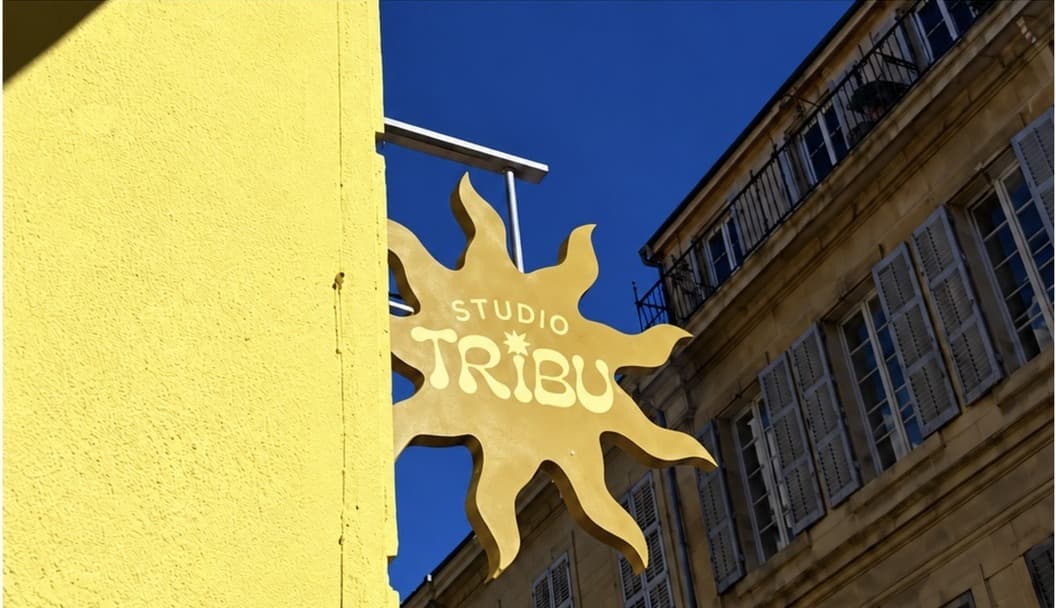 Enseigne de Studio Tribu
